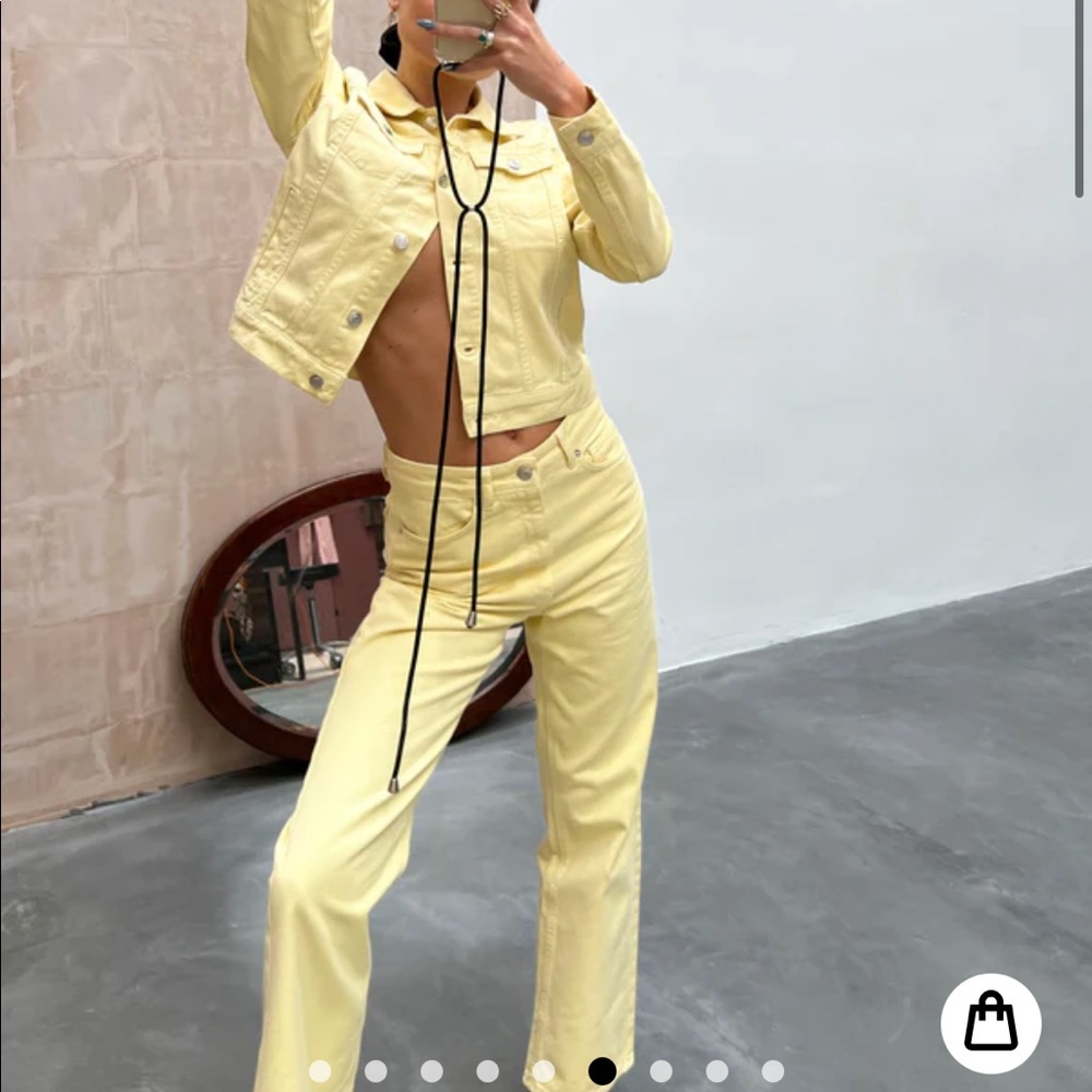 Straight leg jeans never fully dressed